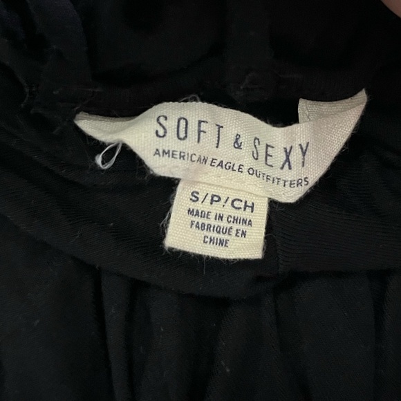 American Eagle Outfitters Black Backless Dress - Picture 4 of 6